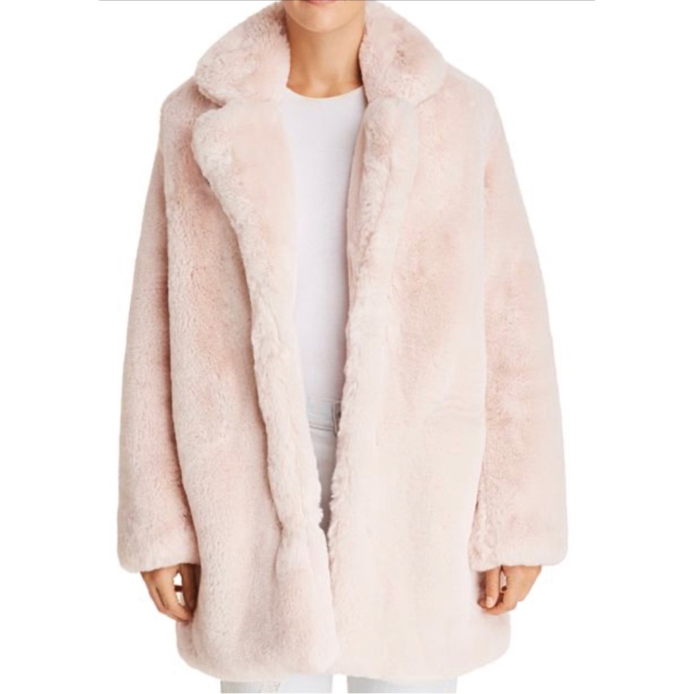 Apparis Sophie Faux Fur Midi Coat